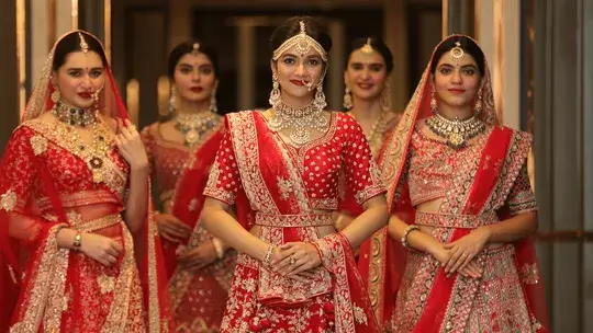 bridal attire