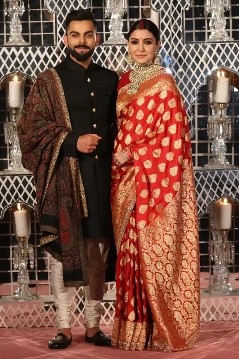 Anushka Sharma Banarasi Saree
