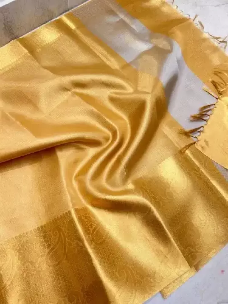 Gold Banarasi Saree