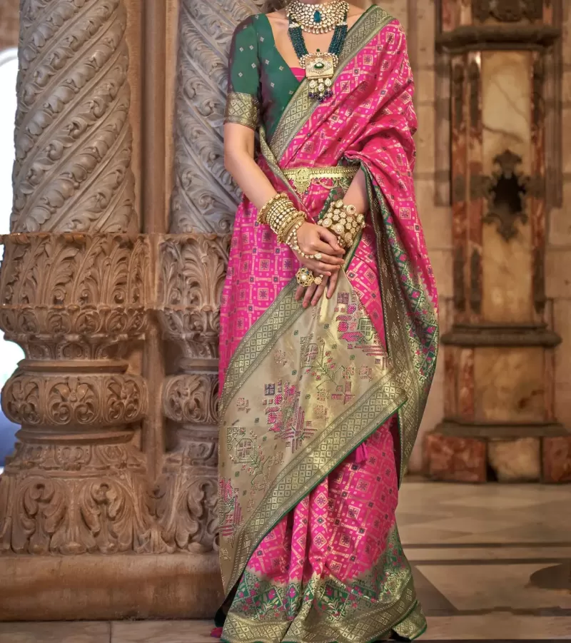 Stone Work Banarasi Saree