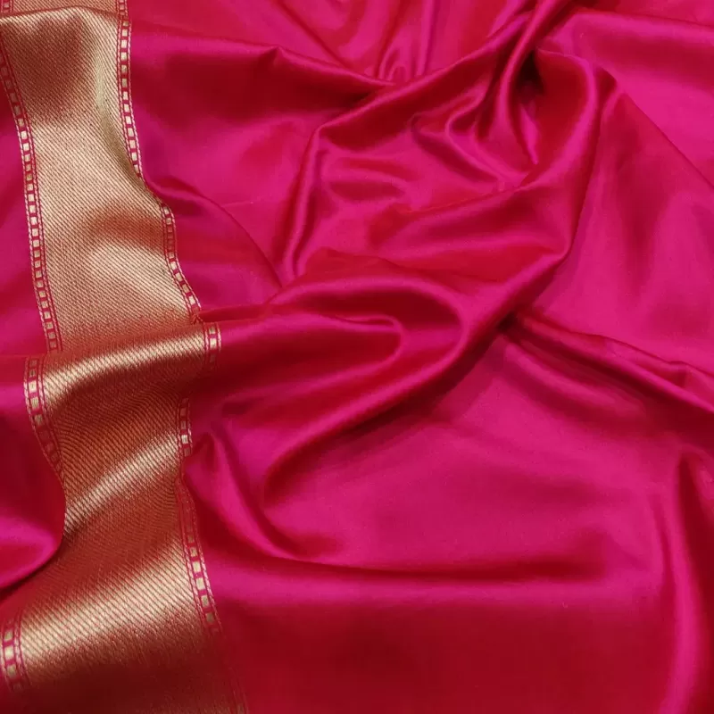 Pink Banarasi Saree